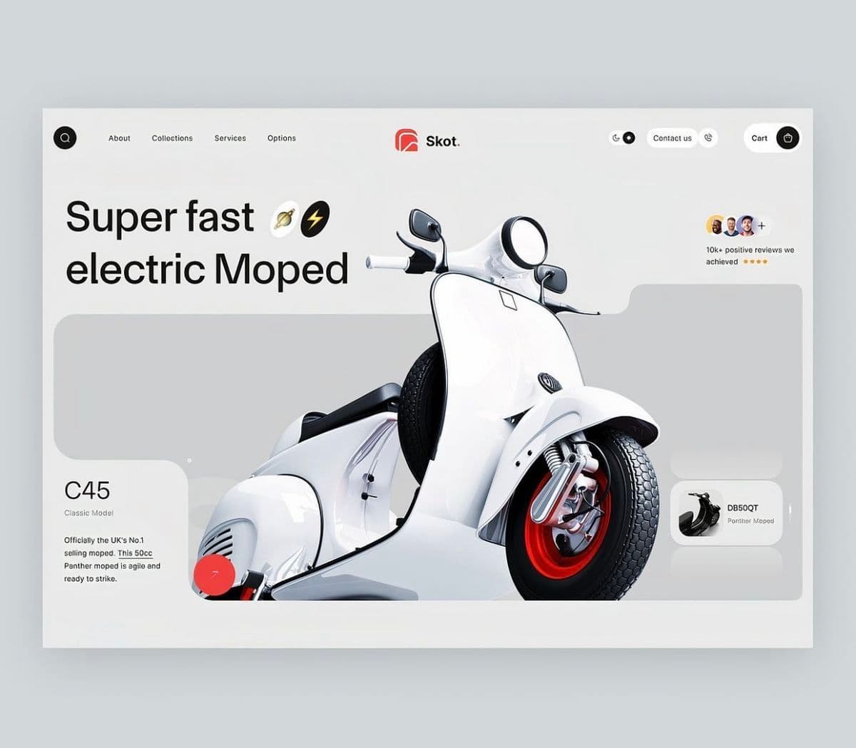 Electric moped EV startup launch case study by TML Agency