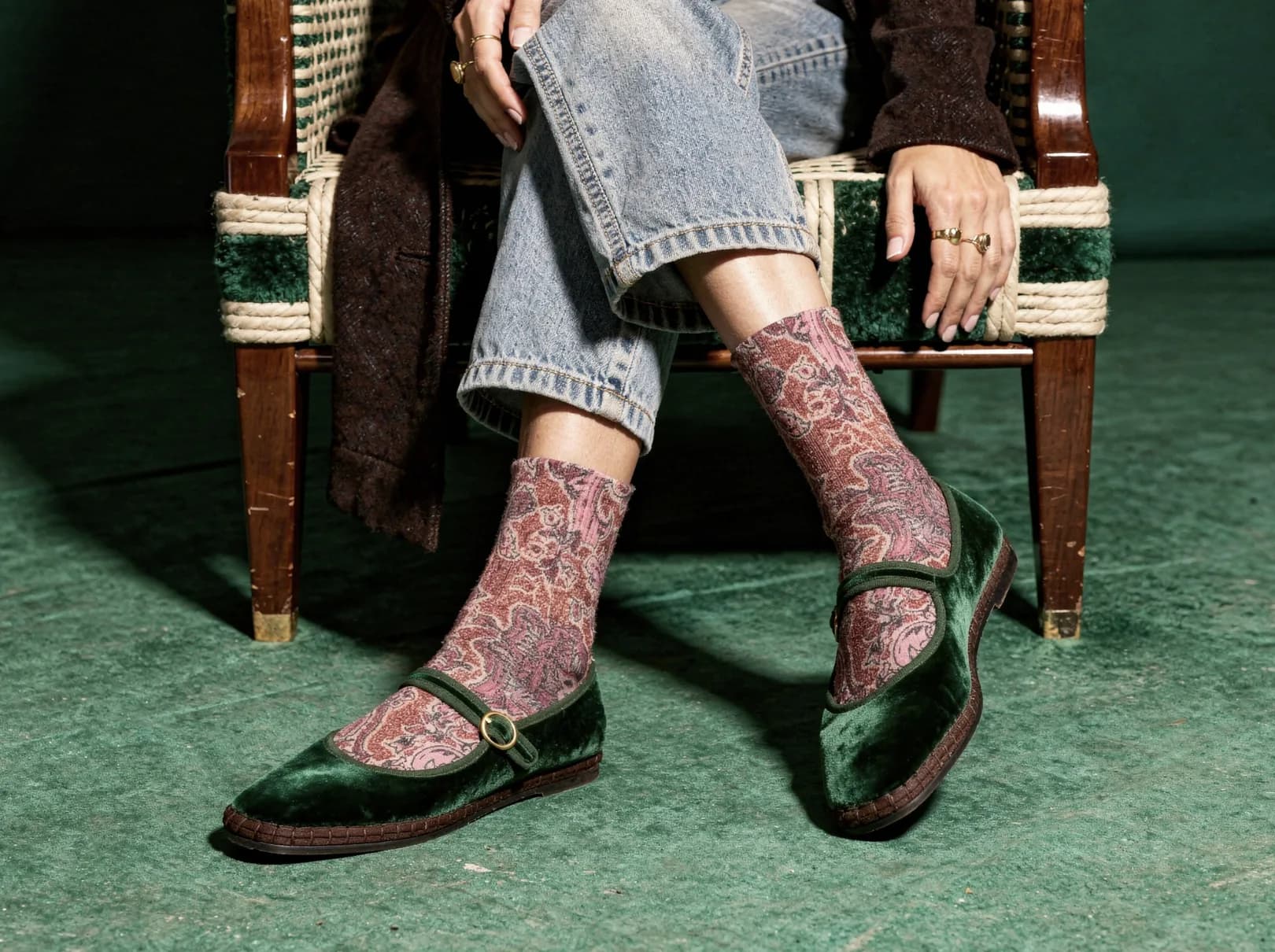 Creative close-up product photography with artistic composition