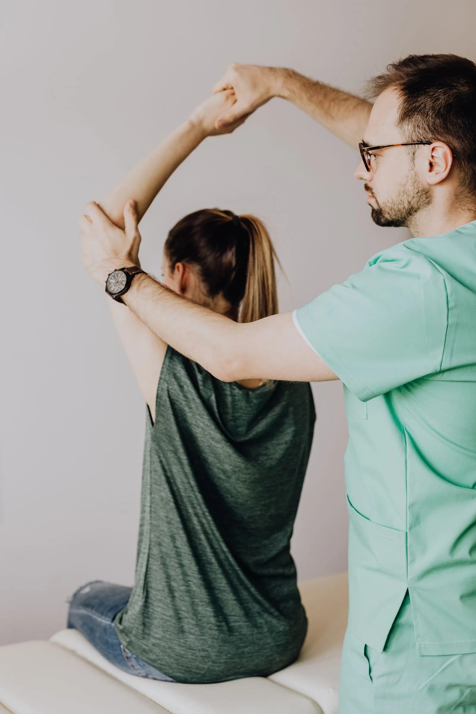 Chiropractor adjustment — Chiropractors & Chiropractic Clinics marketing by TML Agency