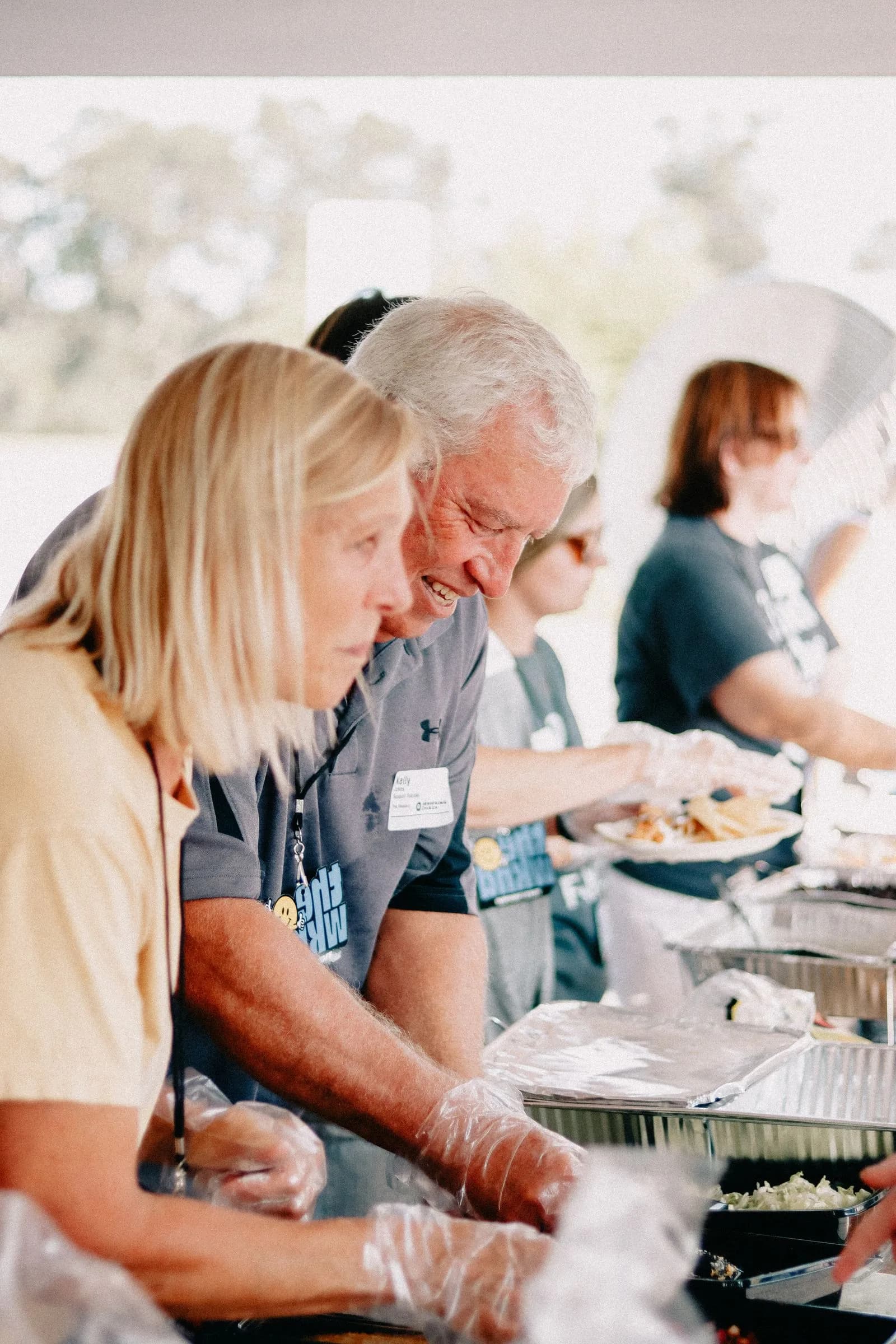 Volunteers community meal — Churches & Non-Profits marketing by TML Agency