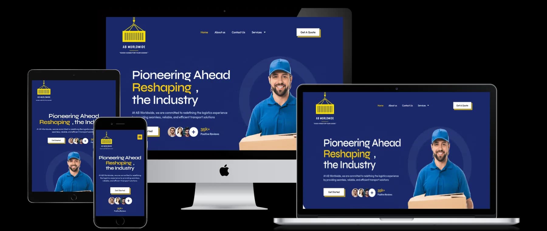 TML Agency multi-device web design