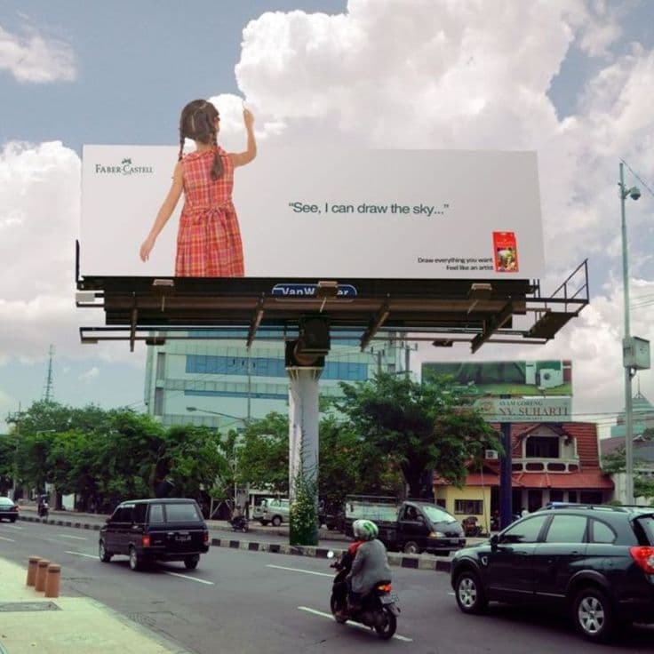 TML Agency Faber Castell print campaign