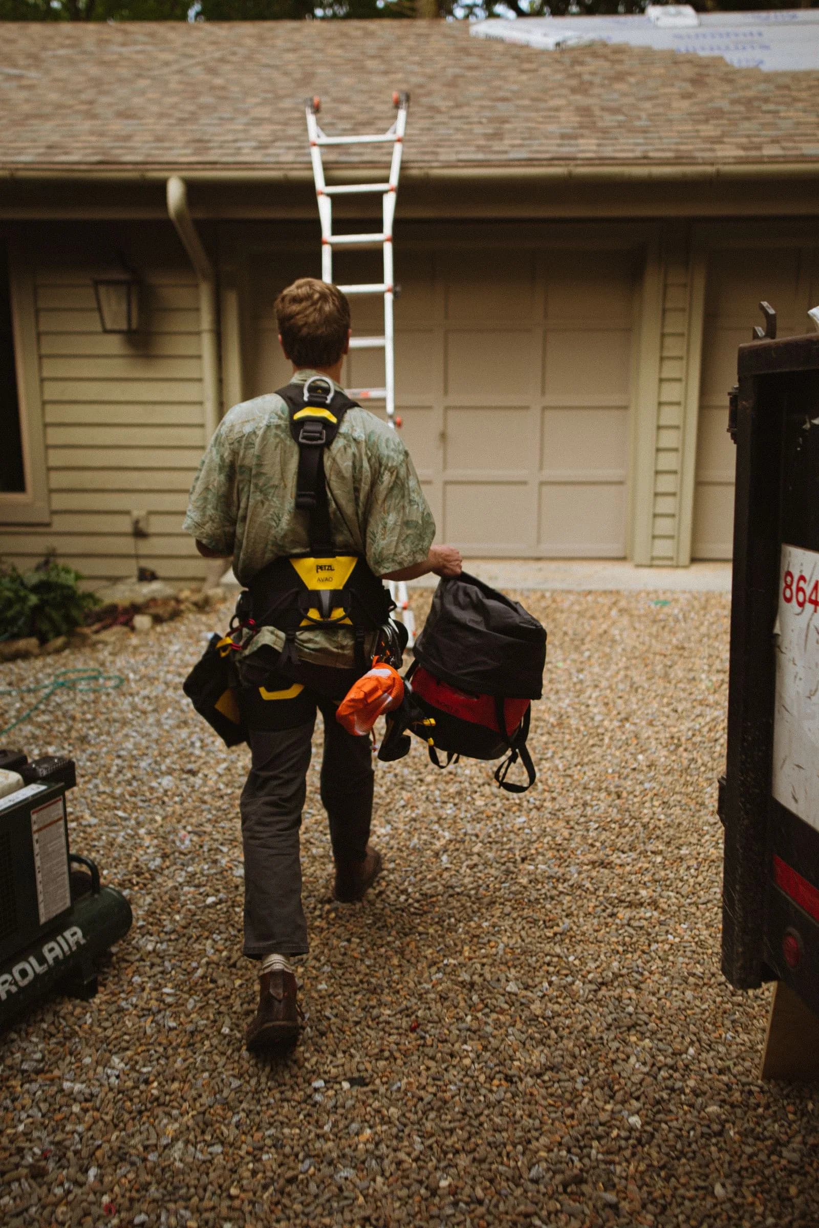 Tradesperson residential job — Construction & Home Services marketing by TML Agency
