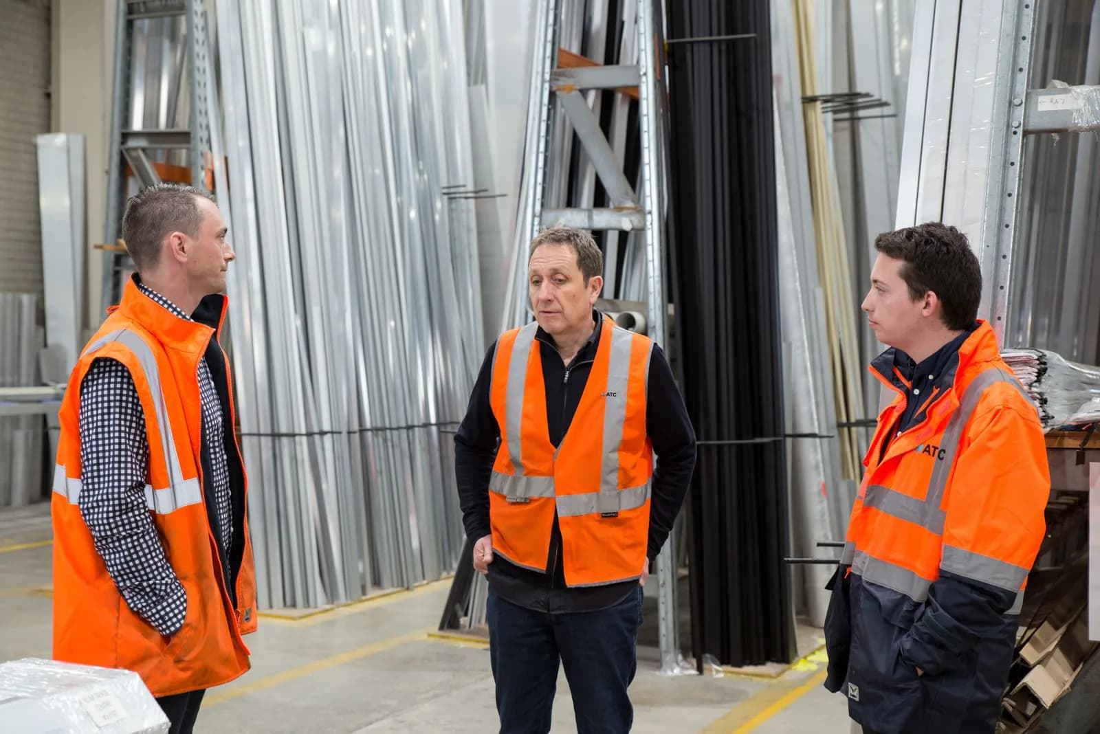 Warehouse manufacturing team — Manufacturing & Industrial marketing by TML Agency