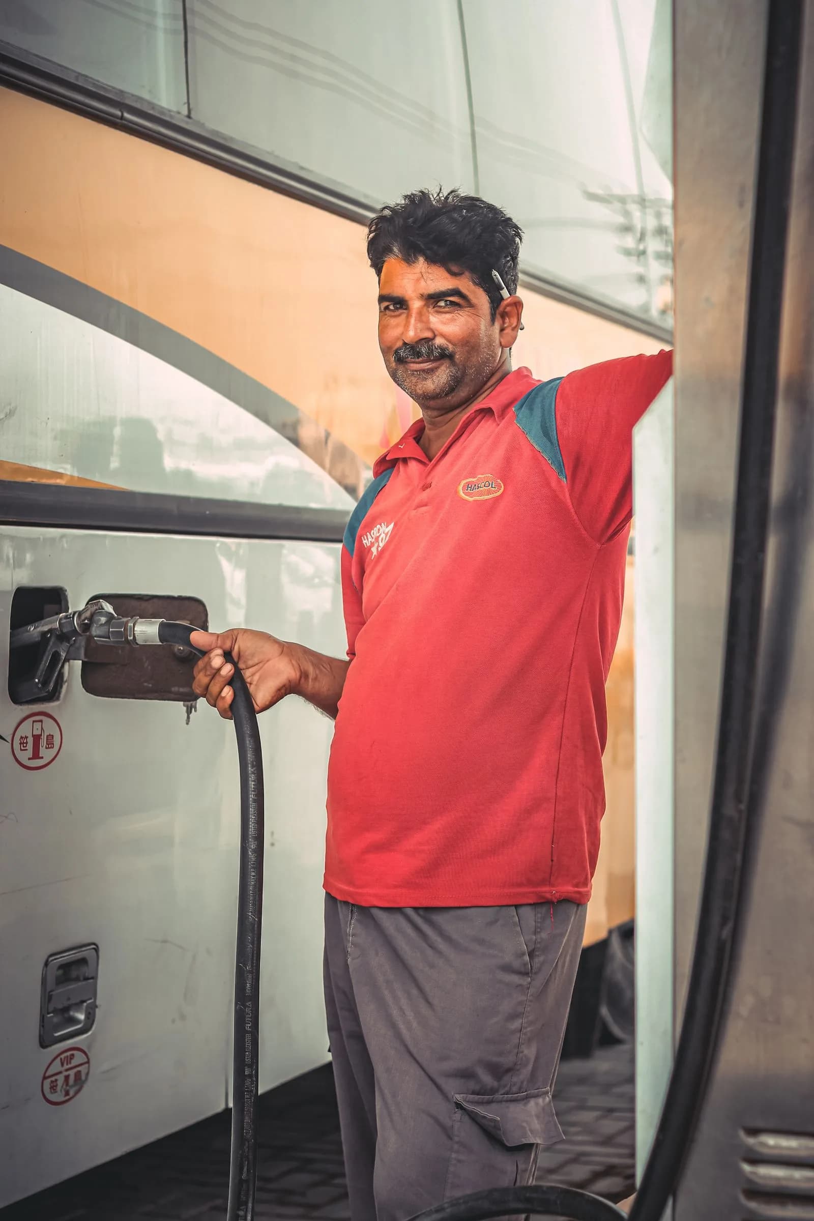 Fuel transportation workers — Oil & Gas marketing by TML Agency