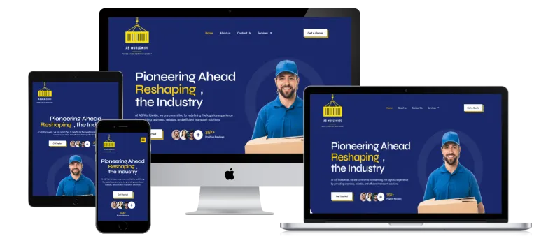 Builder website design project