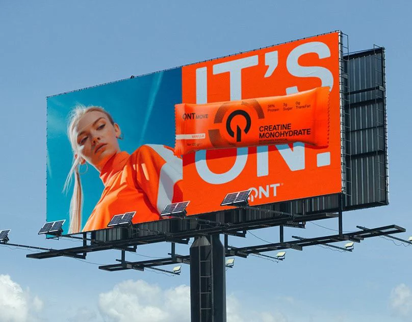 Billboard graphic design