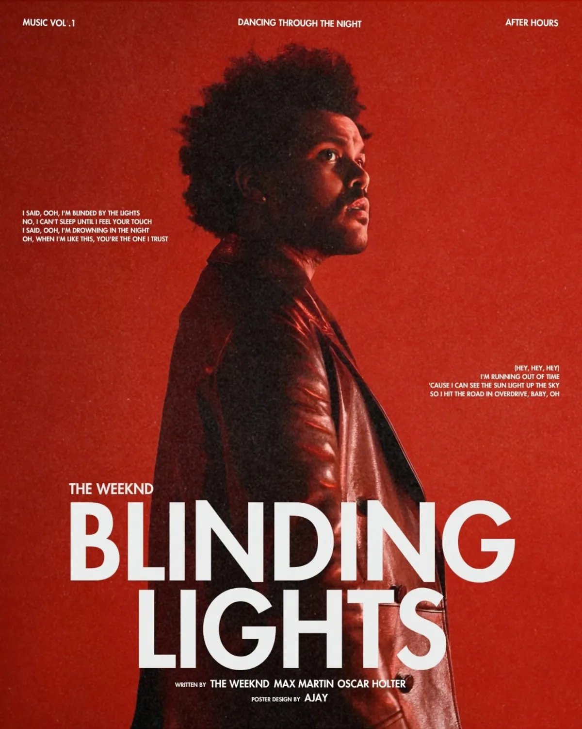 Music promotion poster design